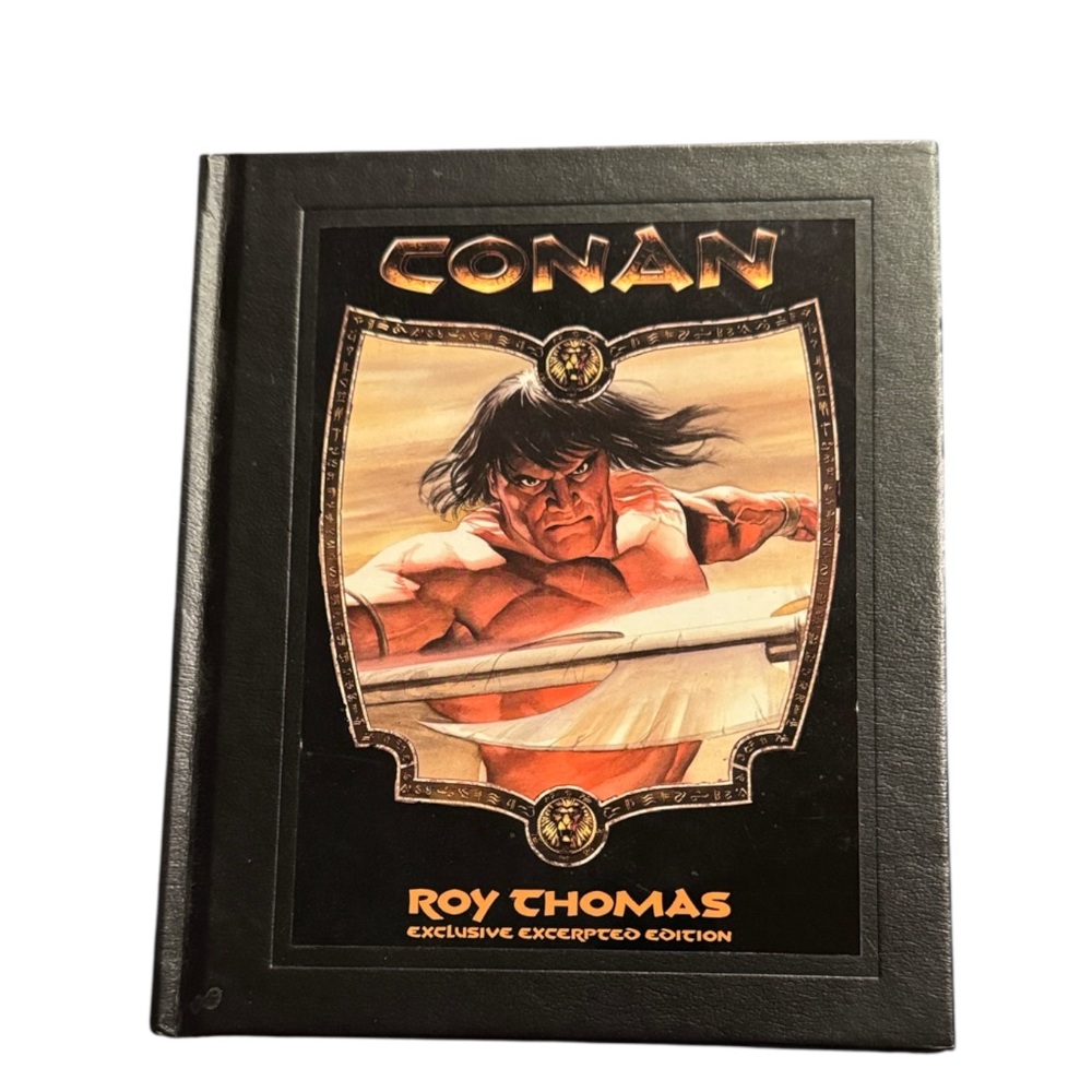 Conan Exclusive Excerpted Edition Book Roy Thomas 2007 Hard Cover